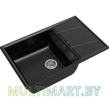 Кухонная мойка GranFest GF-V-780L (черный) картинка 2